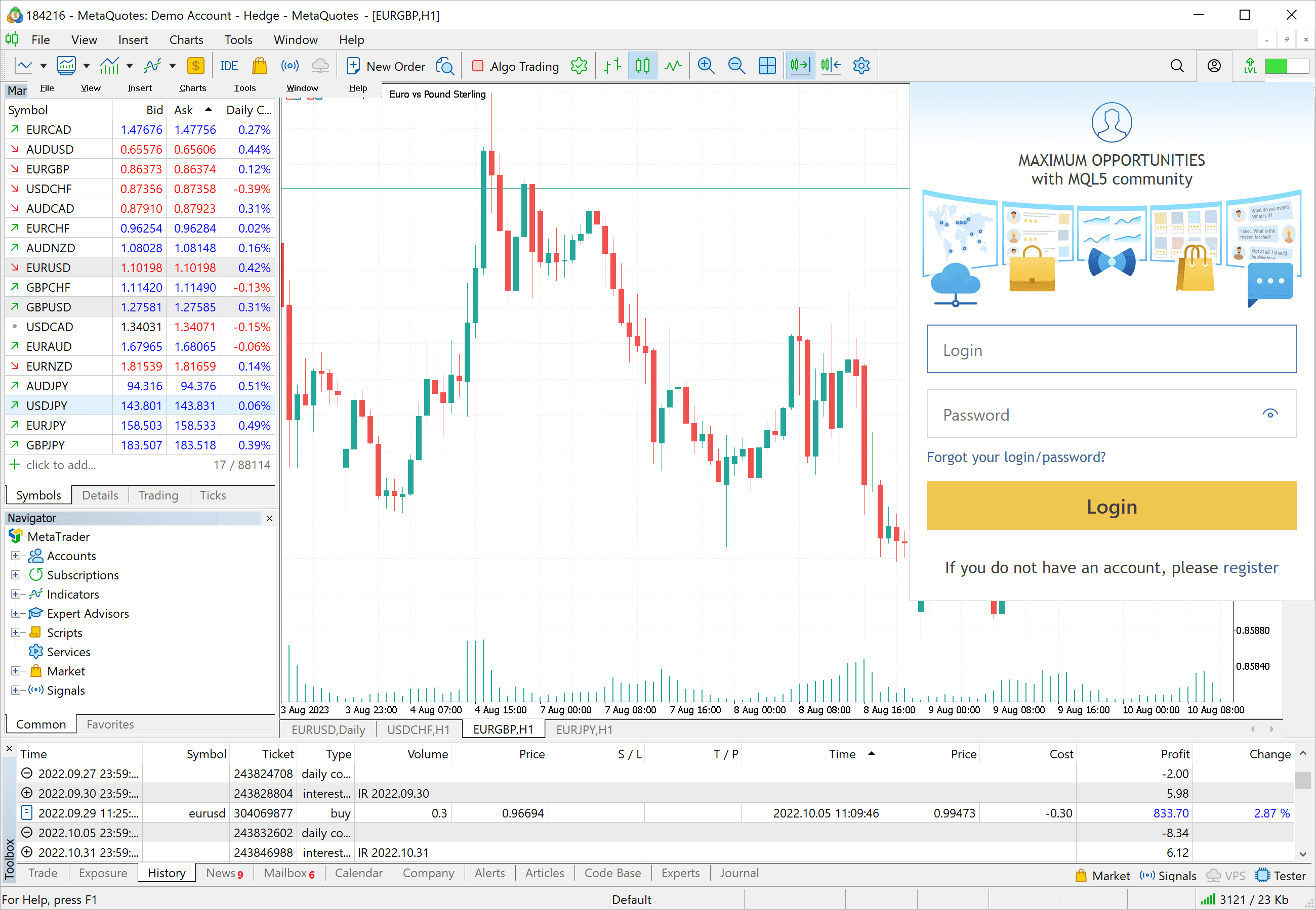 Deploy from MQL5